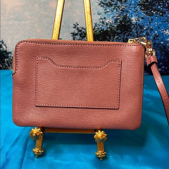Coach Dusky Pink Wristlet with Wrist Strap VGC - Picture 3 of 7